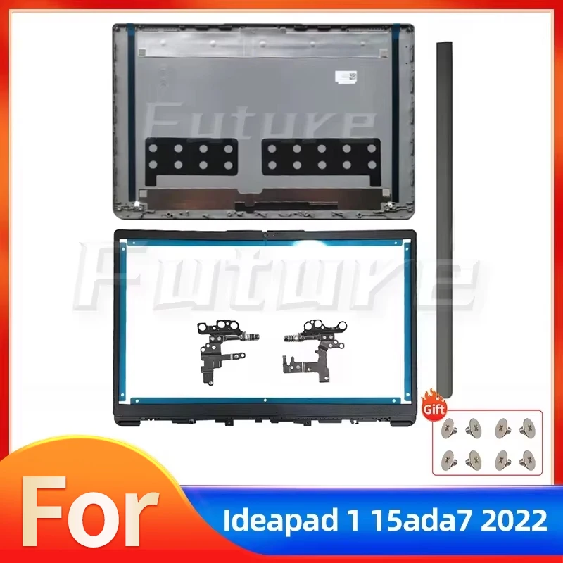 

New Original Case For Ideapad 1-15 1-15ADA7 15AMN7 15ALC7 2022 LCD Back Cover Front Bezel Hingecover Silver