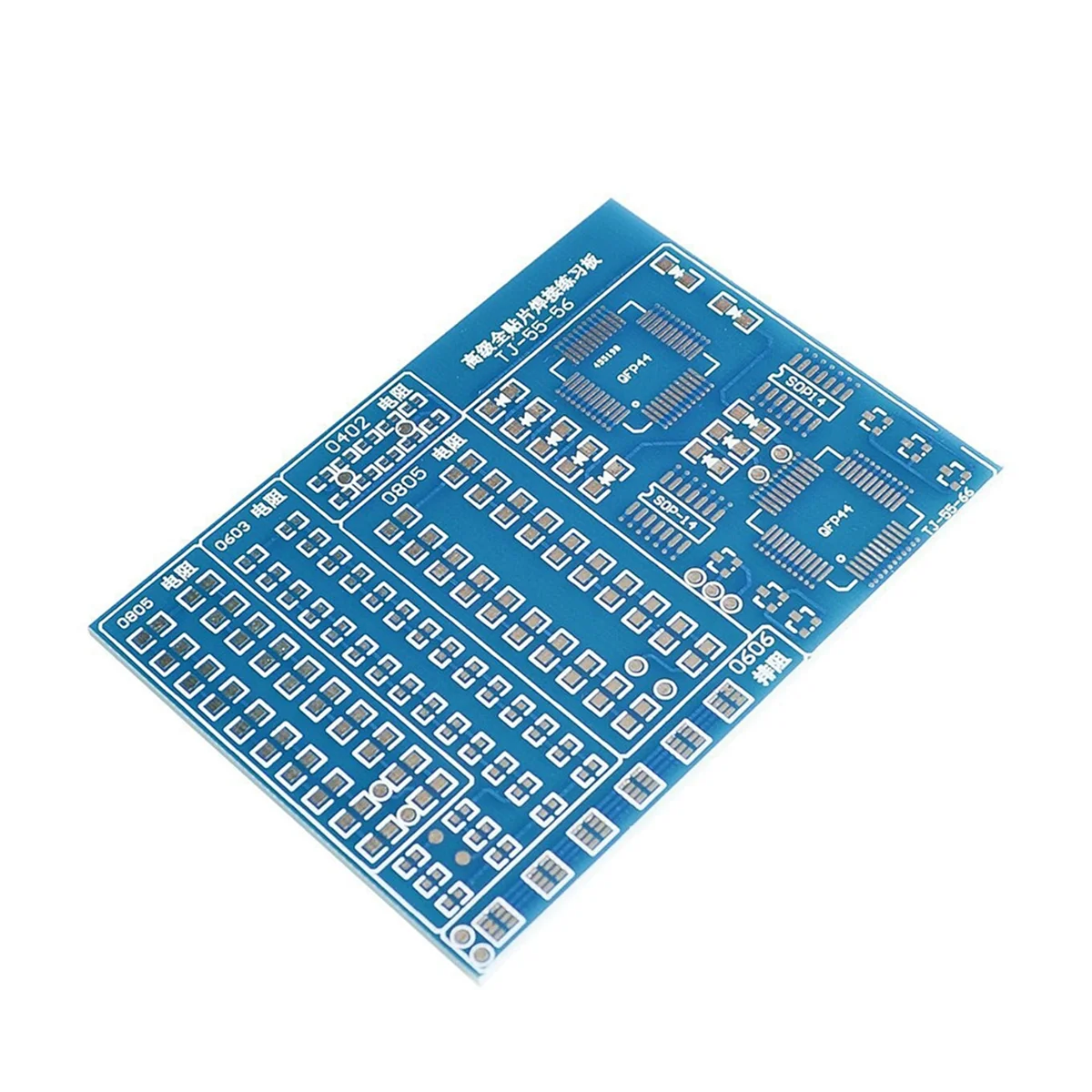 AA98 10 Sets Welding Practice Circuit Board Kit for SMT Skill Training 110 Components/Set DIY Welding Practice Circuit Board