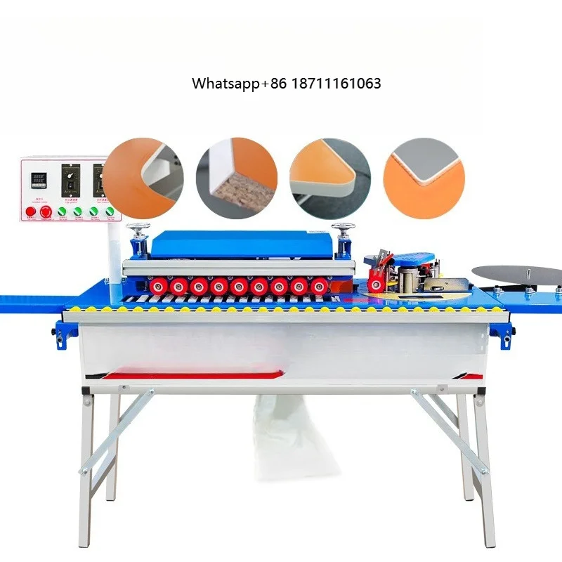 DW102 Automatic Woodworking Edge Banding Machine for Plywood Production | Motor & Bearing Core Components