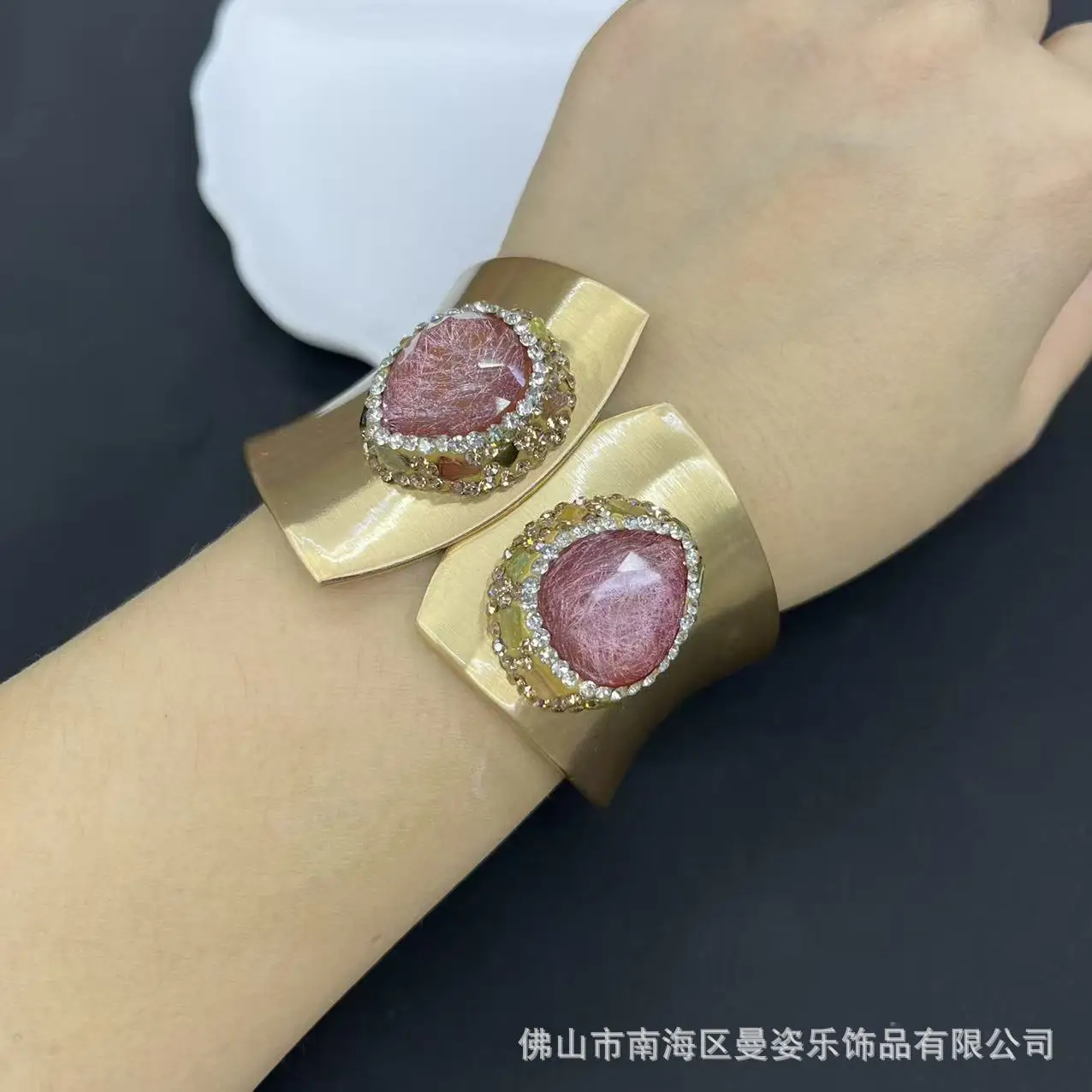 DIY accessories New product second-generation opal bracelet high-end fashion atmosphere live bracelet French niche cross-border