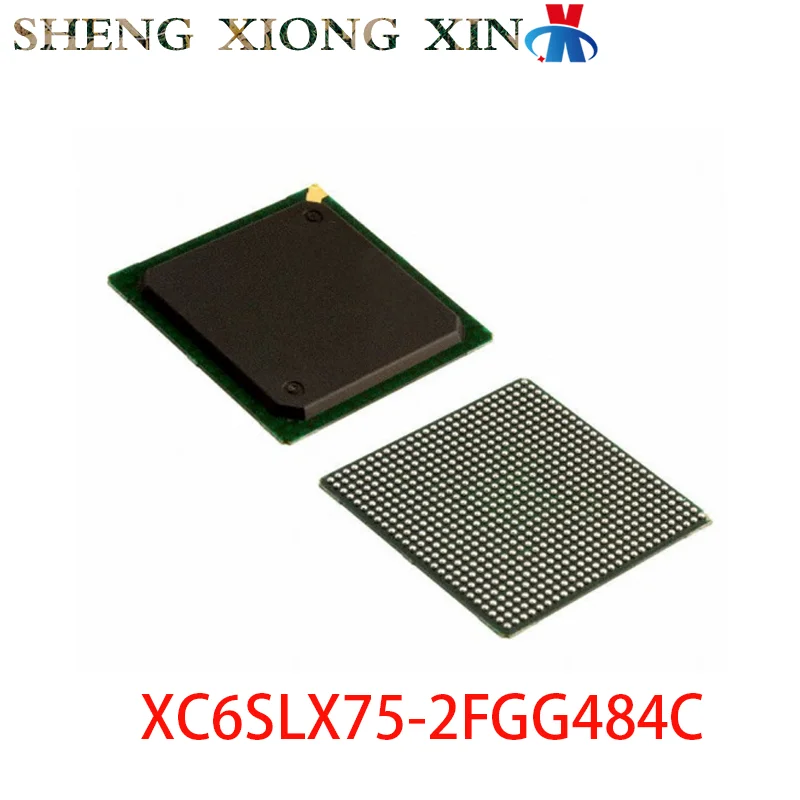 1pcs 100% NEW XC6SLX75-2FGG484C 484-FBGA Field Programmable Gate Array XC6SLX75 2FGG484C Integrated Circuit