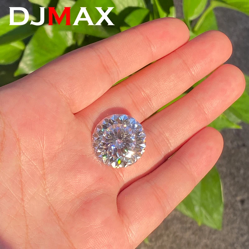 0.1-50 Carat D Color VVS1 Russian Cut Belgian Cut Moissanite Diamonds Loose Stones 100 Faceted Cut Bird's Nest Cut With GRA