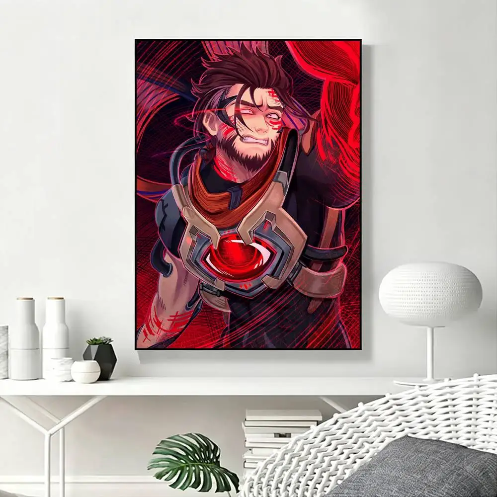 O-Over-watchES E-Emre  Poster High Quality Dorm Living Room Aesthetic Wall Decoration Painting Stickers Gift