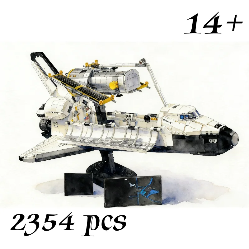

Конструктор NASA Space Shuttle Discovery 10283: Креативная модель космического телескопа Хаббл, 2354 детали, в подарок для детей