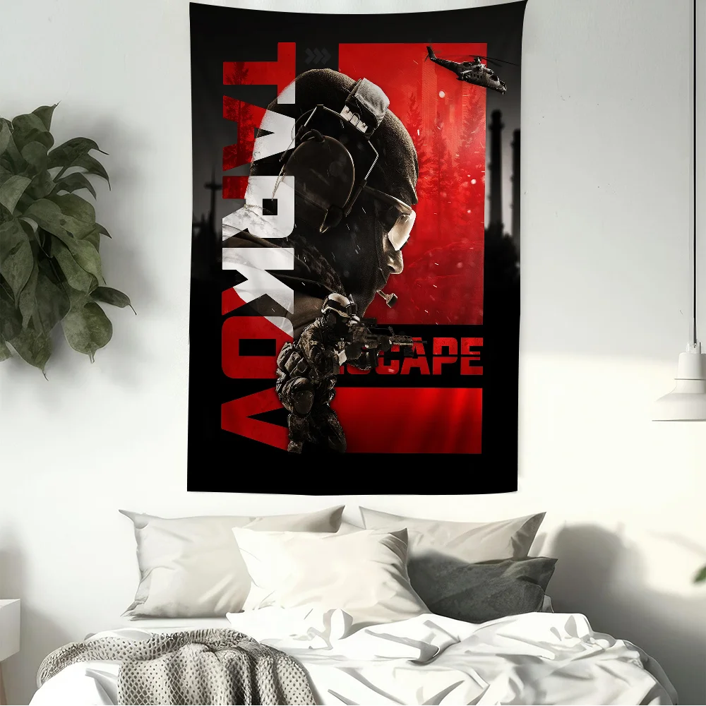 الهروب من نسيج تاركوف ، الطباعة الفنية ، نسيج الجدار الياباني ، تعليق الأنمي ، ديكور المنزل