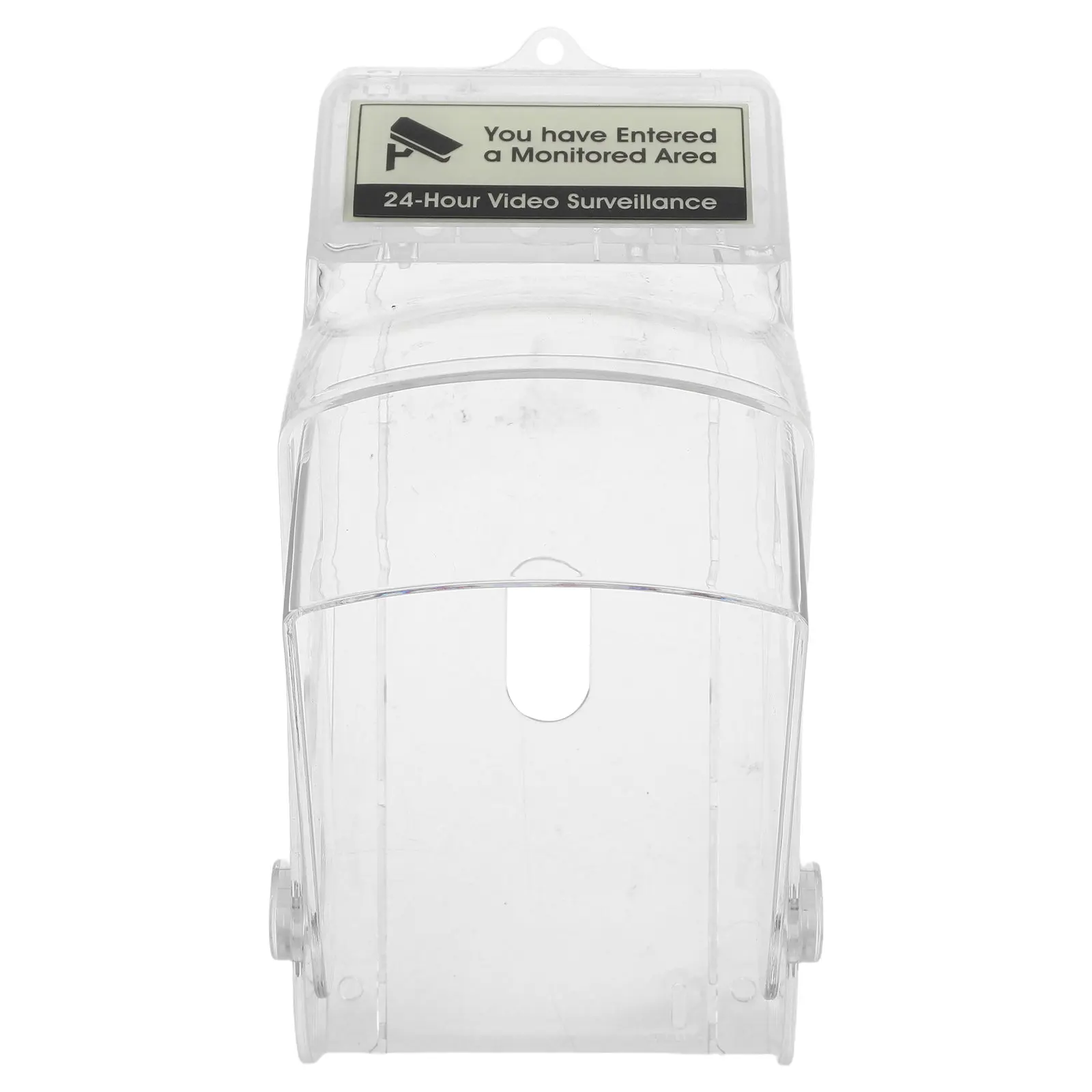 Transparent Doorbell Rain Cover Waterproof Outdoor Weatherproof Shield Protector for Wireless Video Door Access Control