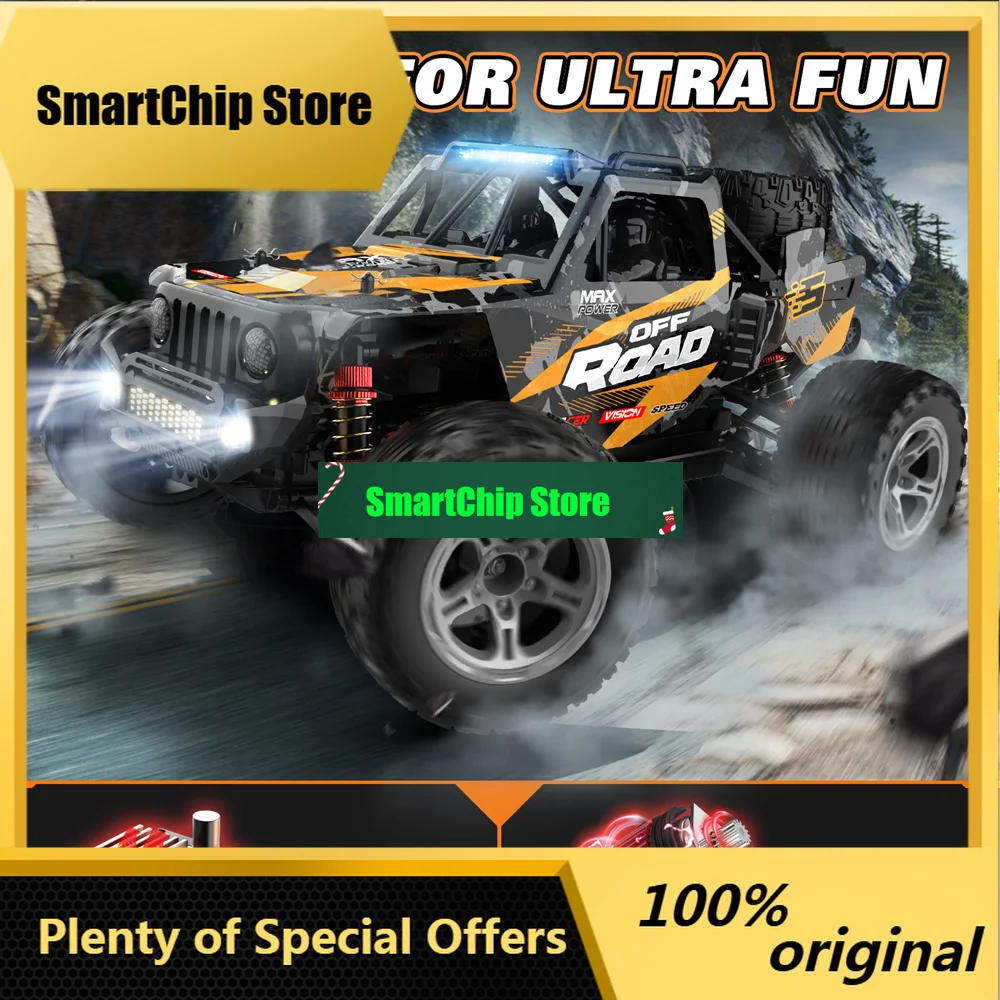 SmCpENOZE 9208E/208E RTR 1/10 2.4G 4WD 40km/h/60km/h Brushed/Brushless RC Car Full Proportional LED Light High Speed Off-Road Ca