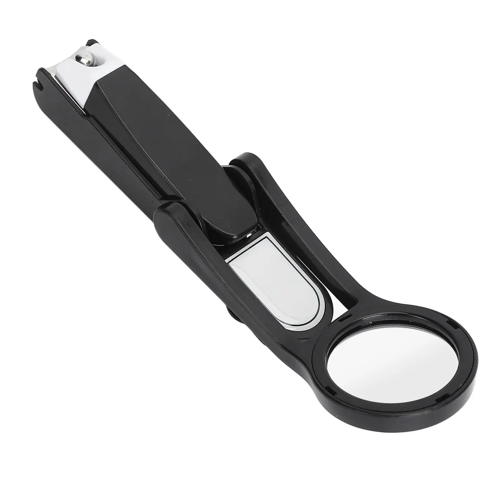 

Ergonomic Plastic & Stainless Steel Nail Clipper – Comfortable Grip, Anti-Splash Design, Perfect for travel