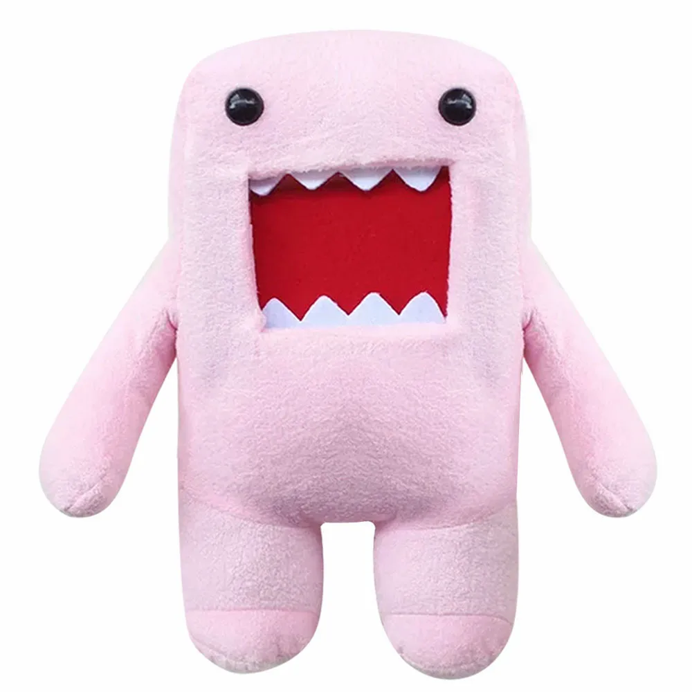 New Cute Domo Kun Pink Plush Plushes Stuffed 20cm Kids Toy Doll Children Christmas Gifts