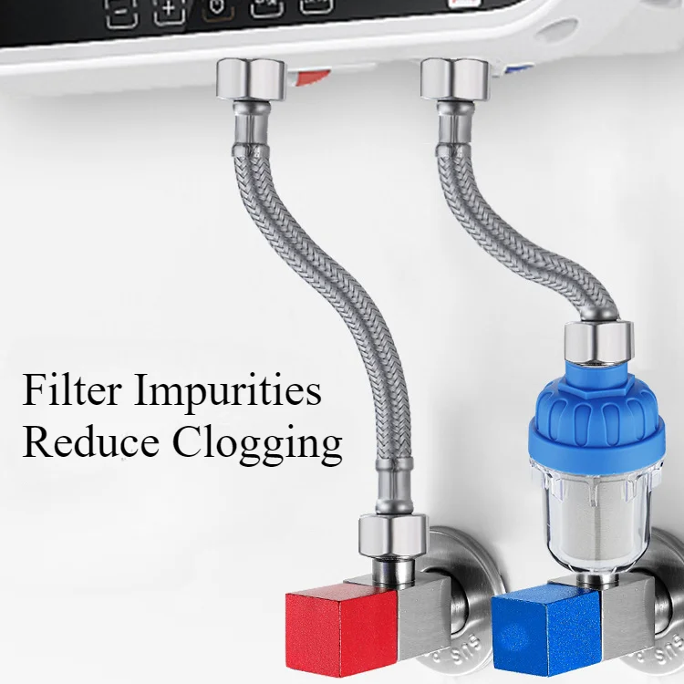 

Electric Water Heater Inlet Filter Water Heater Shower Washing Machine Tap Water Filter Element for Household Use