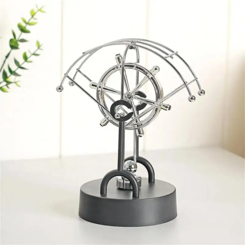 Parachute Sector Perpetual Motion Desk Decoration Newton Pendulum Metal Chaos Swing Creative Scientific Instrument Home Crafts