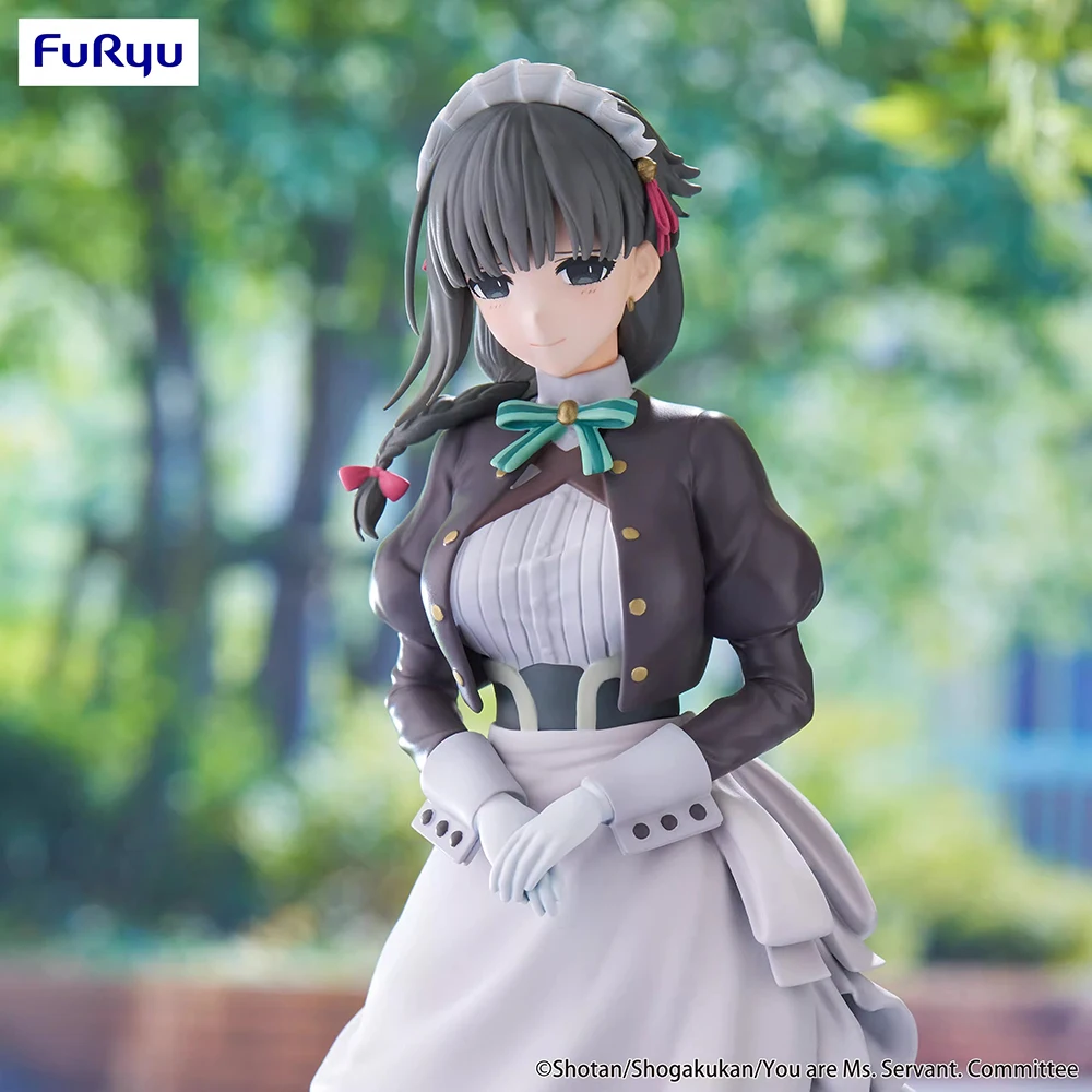 Original NEW FuRyu Trio-Try-iT Yuki (You Are Ms. Servant) 20cm Collectible Anime Figure Model Ornament Toy Gifts