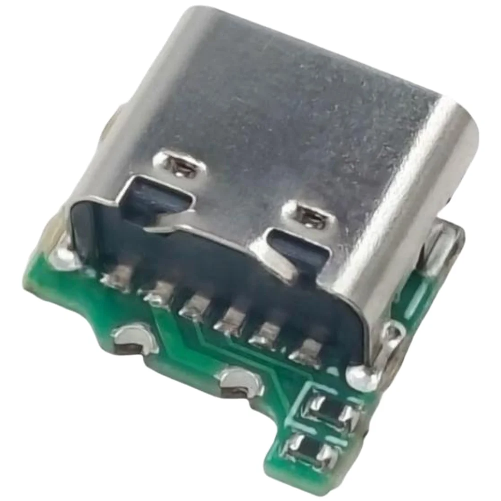 USB-C Charging Socket Replacement Port for Nintendo For NDSL Game Console Compatible with For Modern USB-C Cables