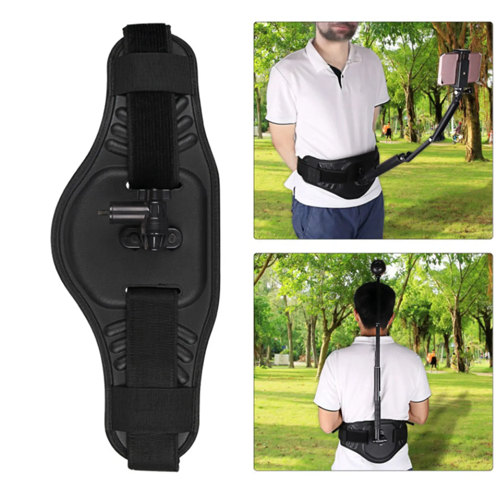 

Daily 2X Wearable Waist Bracket Time Invisible Selfie Stick For Insta360 ONE X/X2 Bar Panoramic Accessories For Gopro Fusion