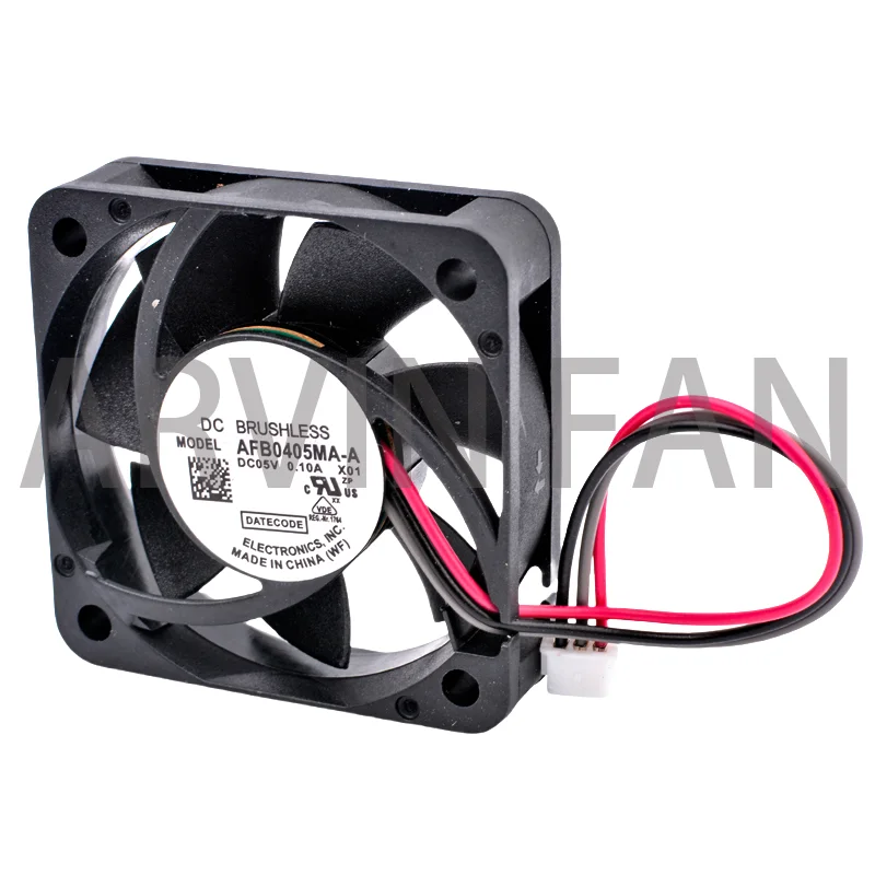 Brand New Original AFB0405MA-A 4cm 40mm Fan 40x40x10mm DC5V 0.10A Dual Ball Bearing 3-line Cooling Fan For Micro Device Router