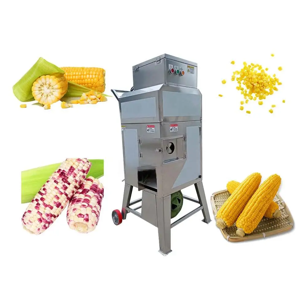 

Automatic Fresh Corn Sweet Corn Processing Multifunctional Threshing Peeling Peeler Sheller Agricultural Maize Shelling Machine