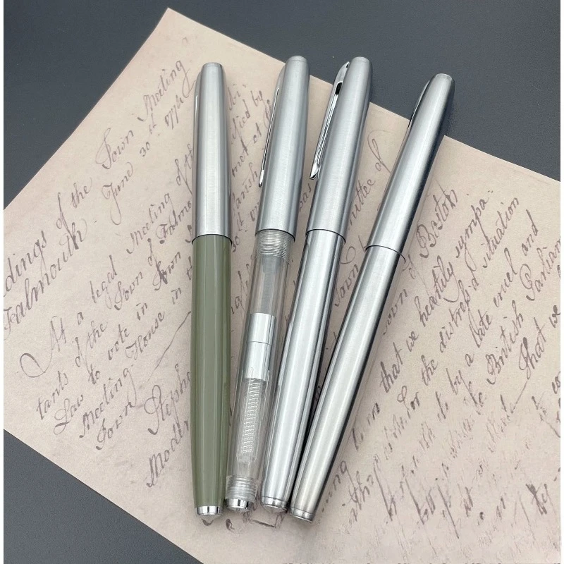 wingsung-100-ink-pens-extended-edition-long-knife-polishing-pen-tip-blade-pen-all-steel-calligraphy-universal-fountain-pen-gift