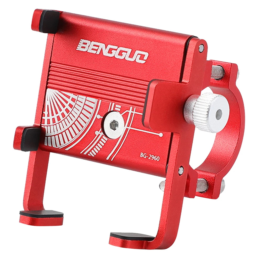 AliExpress NONE Bicycle Phone Reliable Mount Aluminium Alloy MTB Phone Mount Stand Adjustable Bike Phone Nonslip Holder Fixed Navigation Bracket