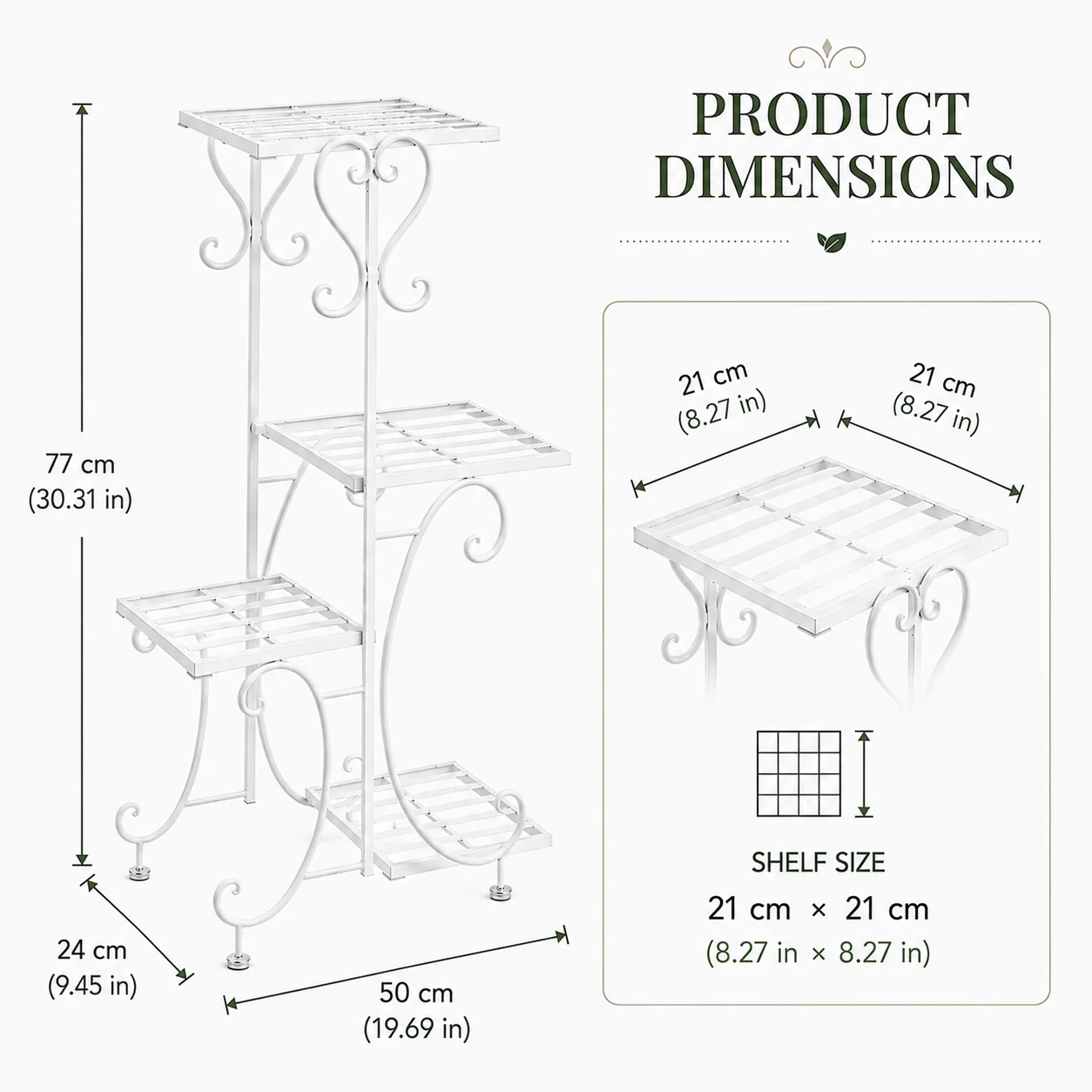 Decoratieve metalen hoekdispla - Home Bar Shelf recensie en prijs