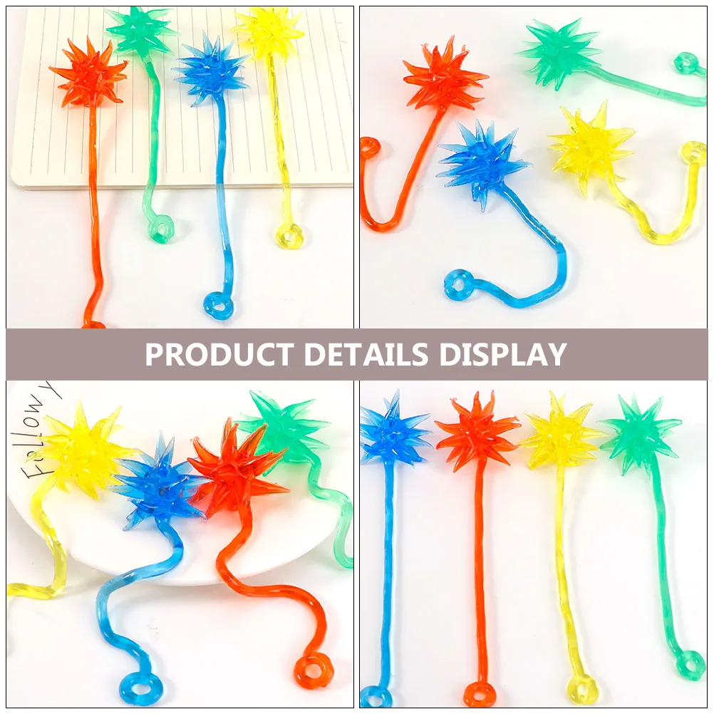 

20pcs Elastic Palm Stretchy Toys Silica Gel Kids Sticky Fidget Sensory Autistic Ideal Gift