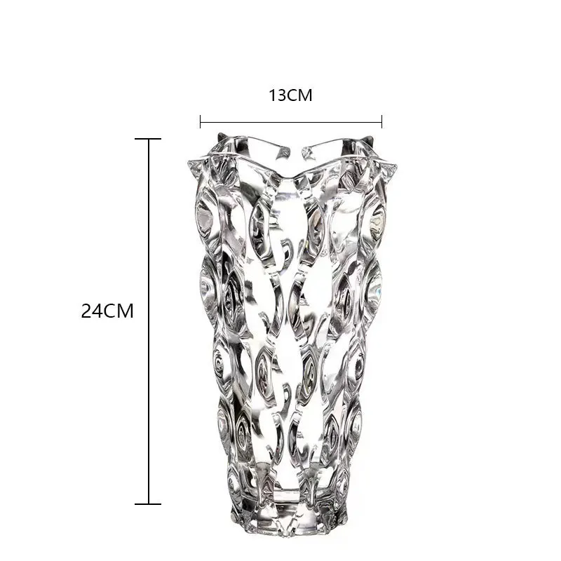 [Store Manager Recommendation] Sky Blue, Original Export Independent Designer Vase/ornament Crystal Transparent