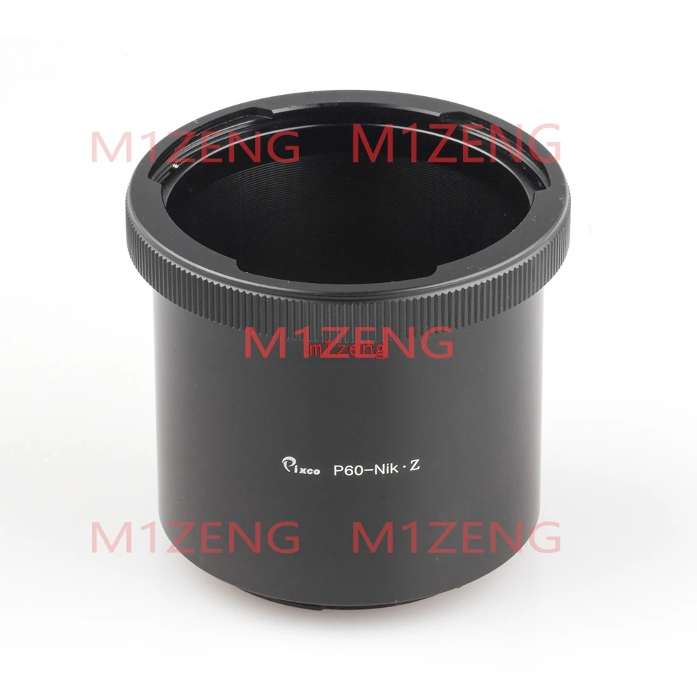 

Переходное кольцо P60-N/Z для объектива p6 p60 Pentacon Six 6/Kiev 60 с креплением nikon Z5 Z6 Z7 Z8 Z9 Z50 z6II z7II ZFC, полнокадровая камера