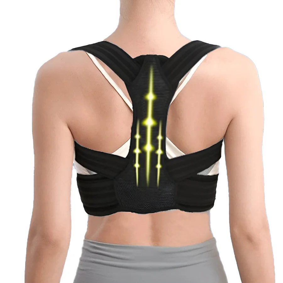

Adjustable Posture Corrector for Adults,Posture Brace for Back,Shoulders,Hunchback Scoliosis Correction for Outdoor Casual Wear