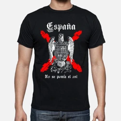 España. No Se Ponía El Sol. Camiseta Impresa Con Insignia De águila Imperial Española