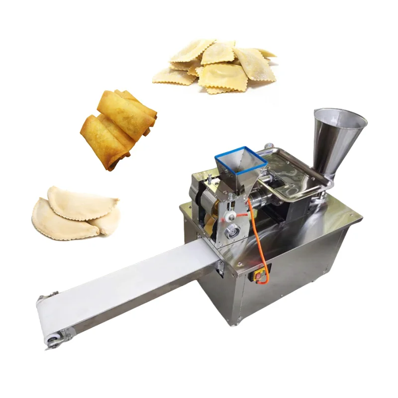 Automatic Mini Ravioli Pierogi Pelmeni Gyoza Tortellini Dumpling Making Machine Maker/Small Fully Empanada Samosa Making Machine