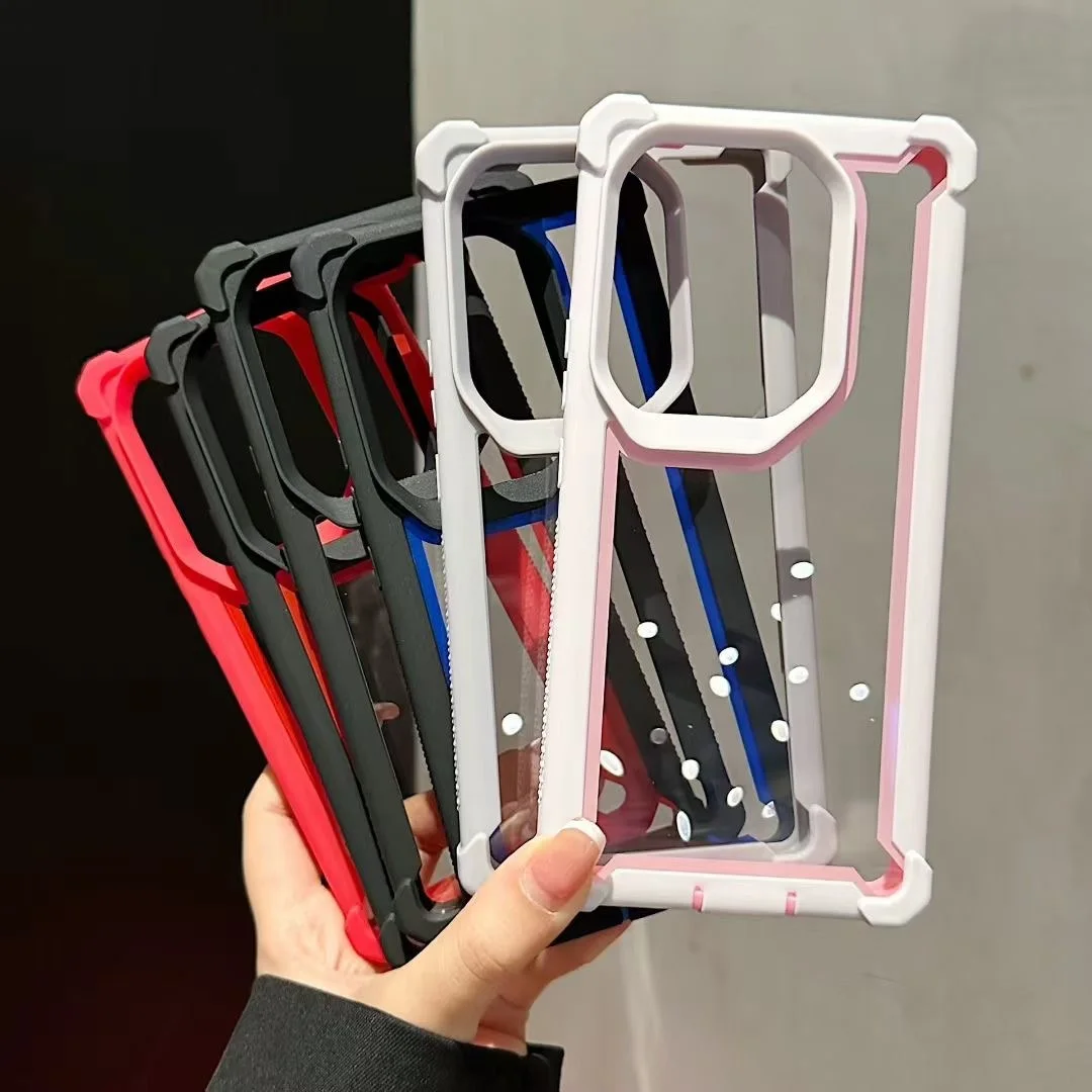 

Dustproof Four Corner Anti-Drop Rugged Case For Xiaomi 17 Pro Mi 14 15 Ultra Redmi Note 14 13 12 Pro+ Plus 5G 4G 14C Phone Cover