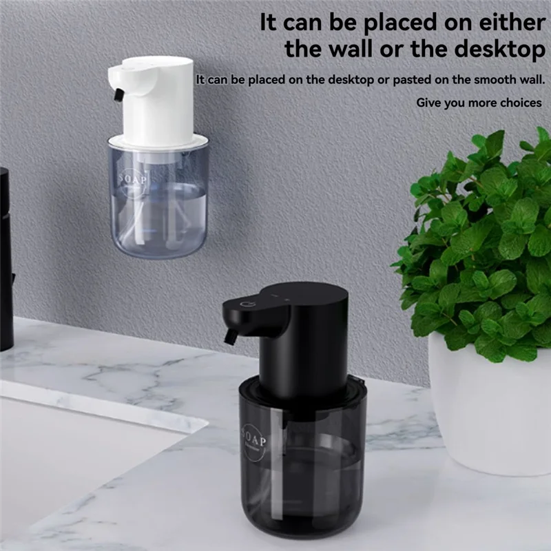 400Ml Touchless Automatic Drops Soap Dispenser Waterproof Wall-Mounted With Smart Hand Washing Technology For Hygiene