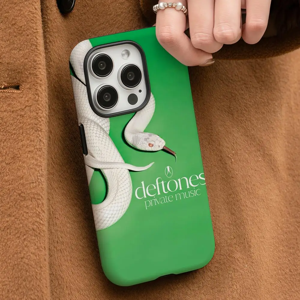 Чехол для телефона D-Deftones с частной музыкой для iPhone 17, 16, 15, 14, 13, 12, Pro Max Plus, глянцевый HD, двухслойная жидкая задняя пленка, твердый корпус Чехол для телефона D-Deftones с частной музыкой для iPhone 17, 16, 15, 14, 13, 12, Pro Max Plus, глянцевый HD, двухслойная жидкая задняя пленка, твердый корпус
