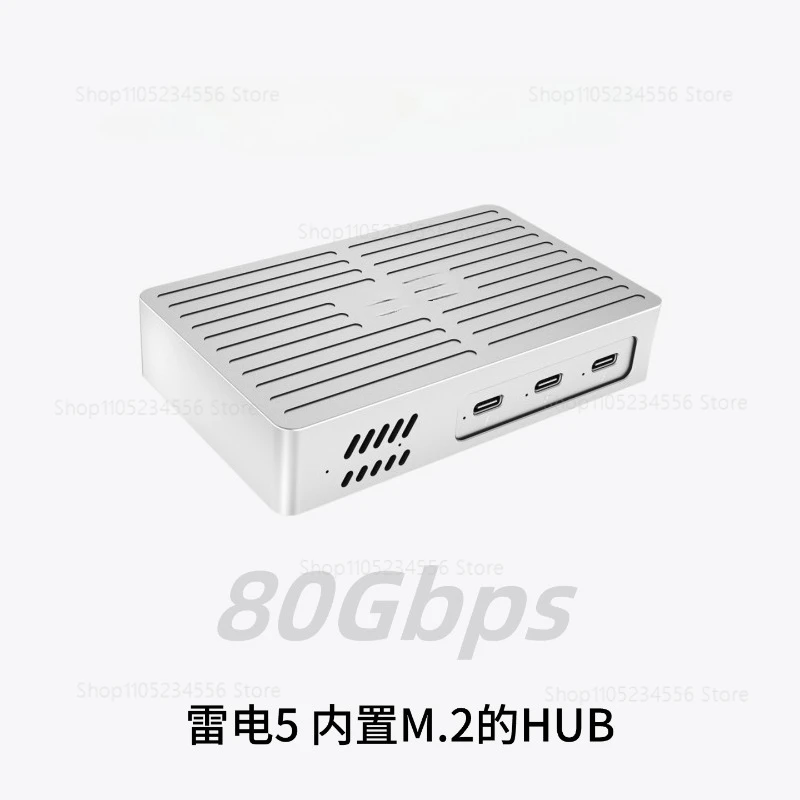 Thunderbolt 5 Apple M4 Pro Max Computer SSD External Solid State Drive Enclosure Hub Dock Thunderbolt 5 Hard Drive Enclosure