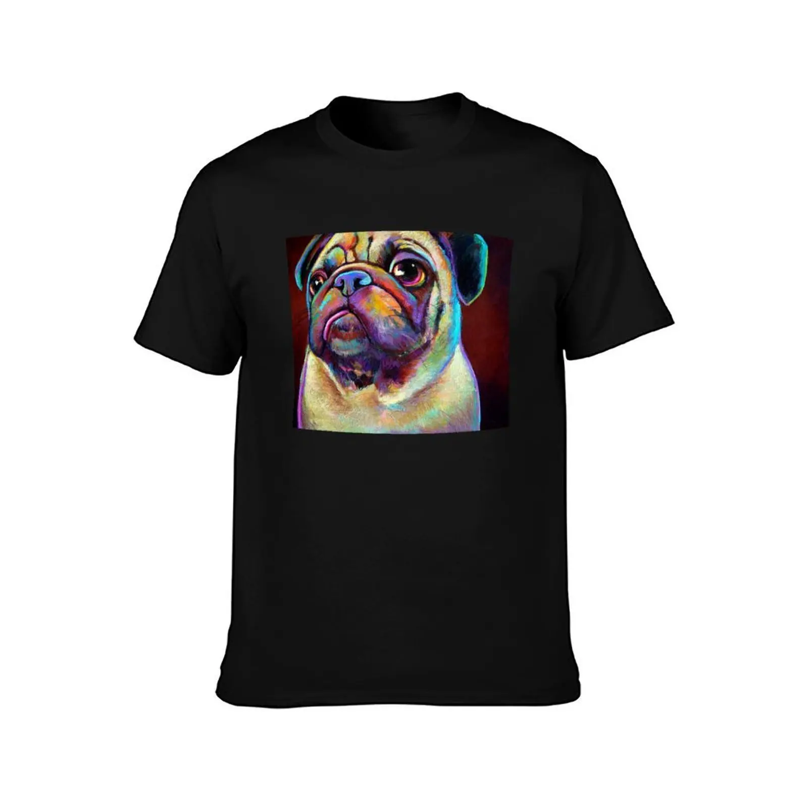Cute PUG by Robert Phelps T-Shirt Quick Dry Travel T-Shirt