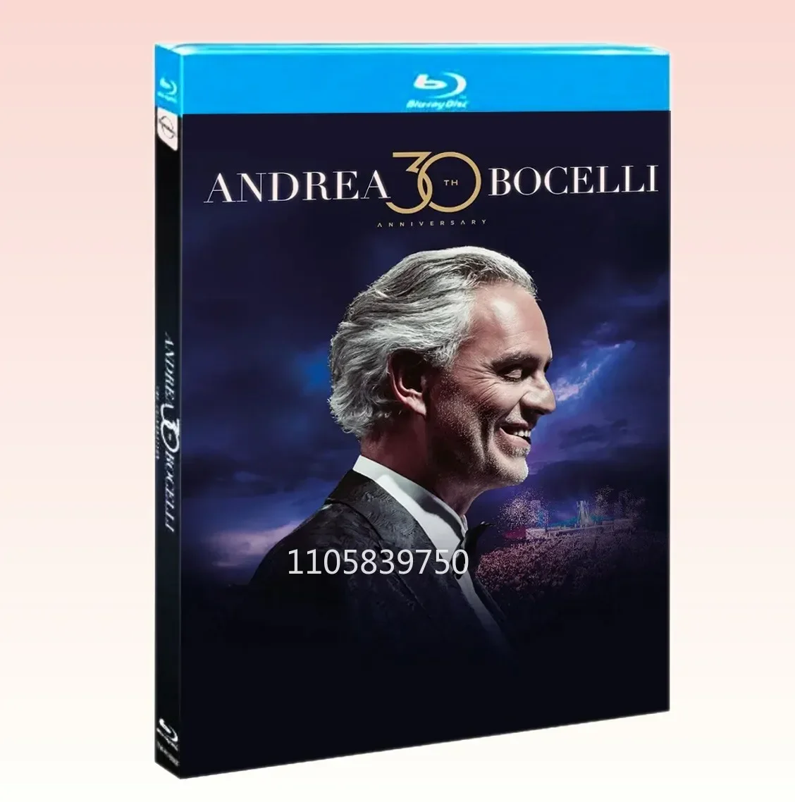 Andrea Bocelli 30: The Celebration (2024) 2-Disc New Sealed Box Set Blu-ray High Definition BD