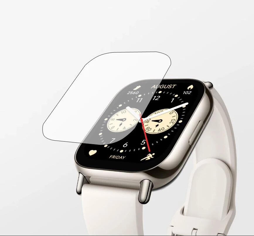 5pcs TPU Soft Clear Protective Film Smartwatch Cover For Redmi Watch 5 Active/5 Lite Display Screen Protector Smart Accessories