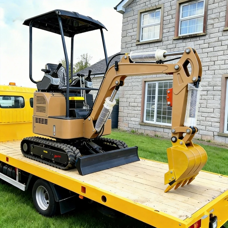 

Мини-экскаватор 1,2 тонны с двигателем YANMAR, стандарт EPA/Euro 5, многофункциональный строительный мини-экскаватор, дизельный мини-погрузчик.