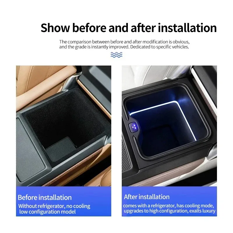 Car Interior Accessories Mini Fridge Upgrade Car Refrigerator for  Rover Range Rover Sports 2023+ and Defender 2020+