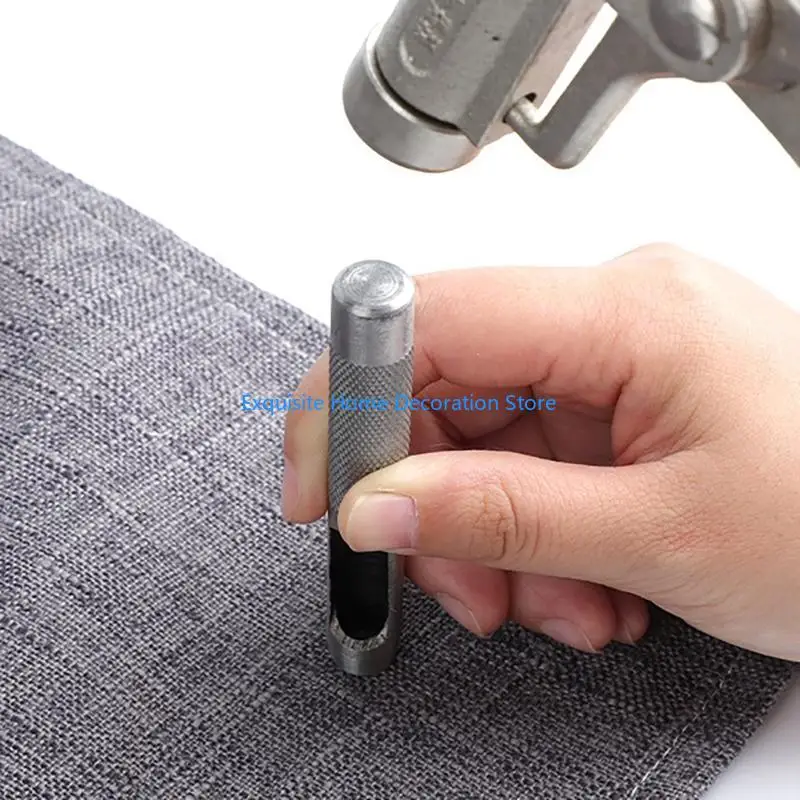 

L5BF 12/15 PCS/SET кожаный набор отверстий 3 мм-25 мм кожаный полый набор для ремня для ремня