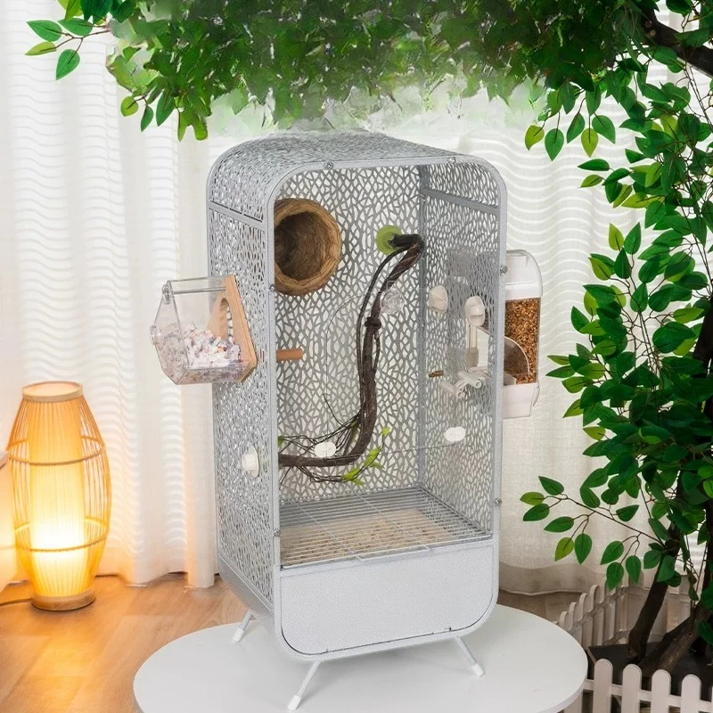 

Plastic Things Pigeon Outside Bird Cages Hammock Aviary Cockatiel With Stand Bird Cages Breeding Jaulas Para Aves Pet Furniture
