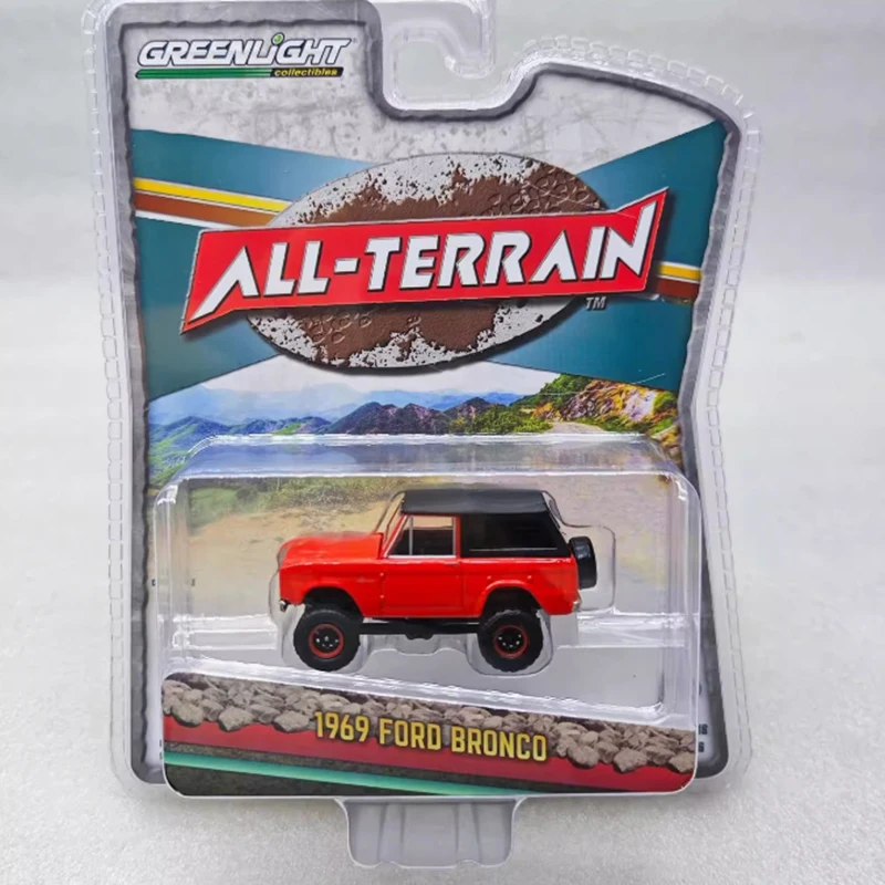 Greenlight escala 1:64 1969 Limar levantado y parte superior suave 35290-B coche de simulación de aleación modelo colección estática decorado juguetes de vacaciones
