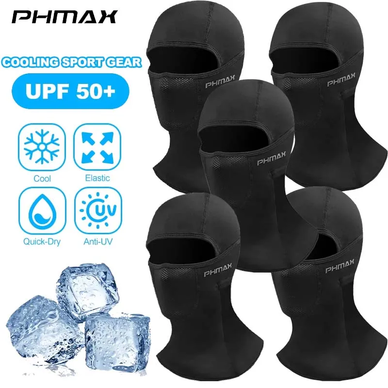 PHMAX Motorrijmasker Windbescherming en warmte Ademend volgelaatsmasker Bivakmuts Hoed Sjaal Kap Moto Biker Windkap