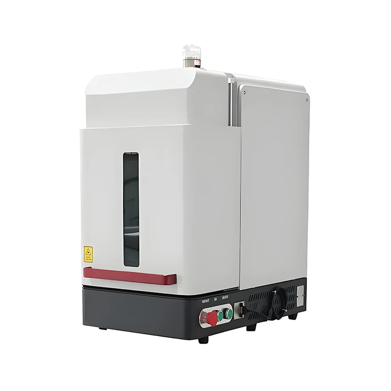 

Jewelry Laser Marking Machines Enclosed Fiber Optic Metal for Small Business Ideas 30W Raycus Fiber Laser Source