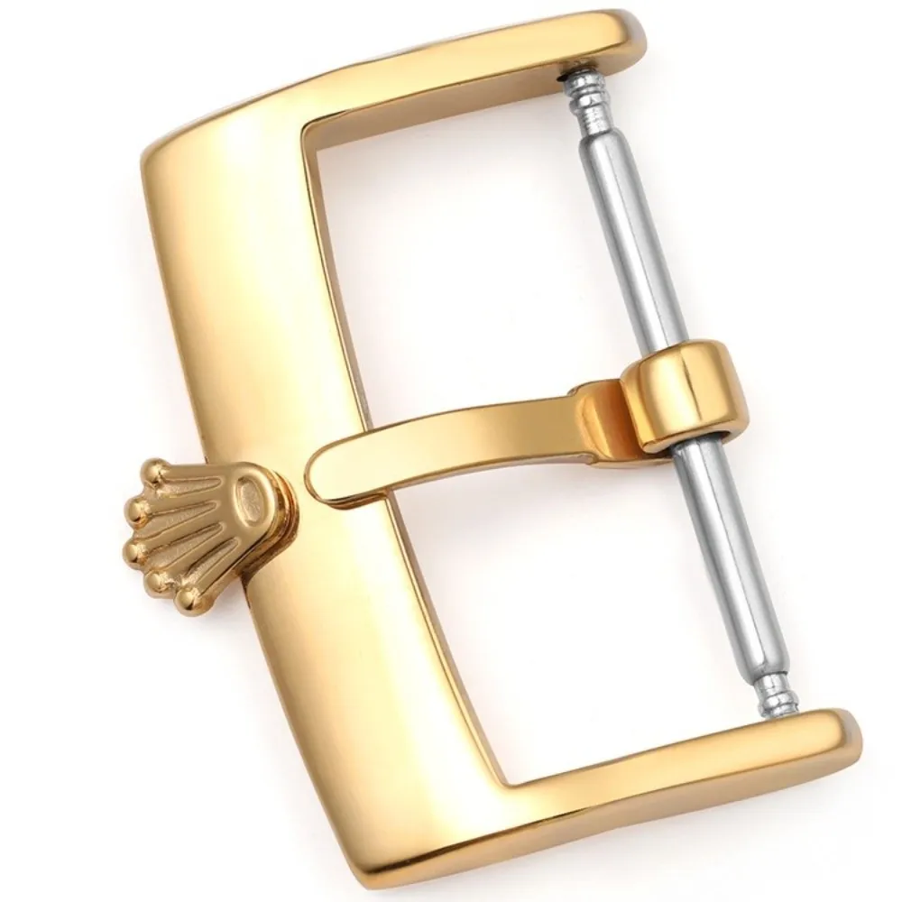 Hoge Kwaliteit 316L Roestvrij Stalen Horloge Gesp 16 Mm 20 Mm Fijn Gepolijst Horlogeband Sluiting Horloge Accessoires