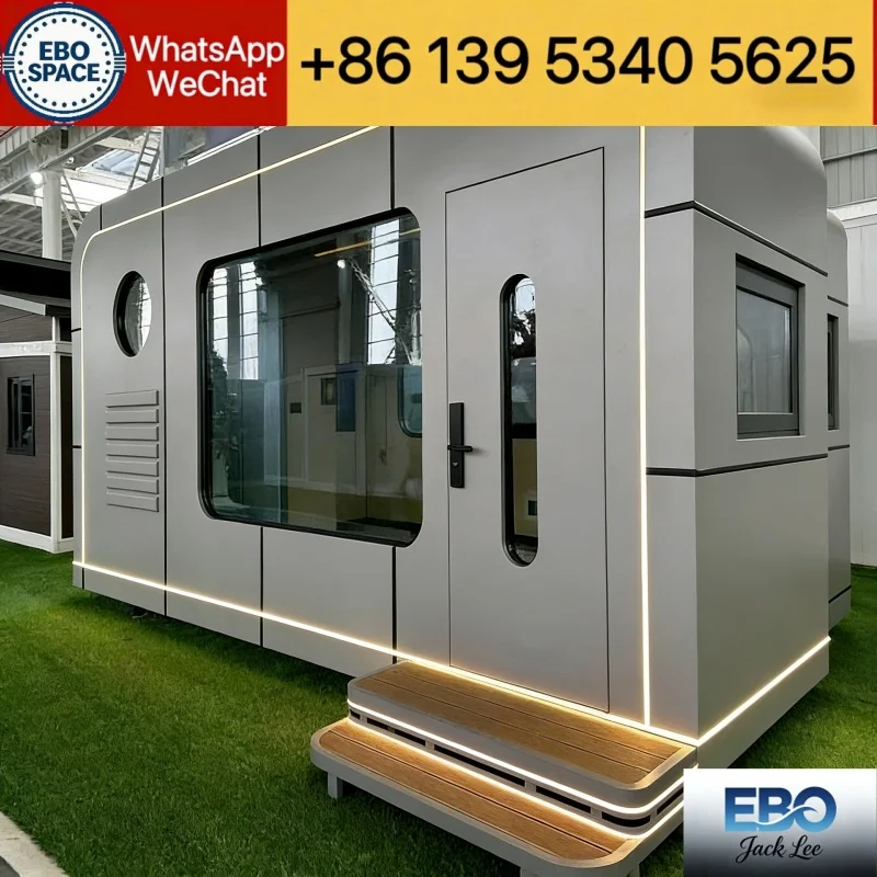 Emergency Housing Expandable Container House Rapid Install Prefab System for Camp Use