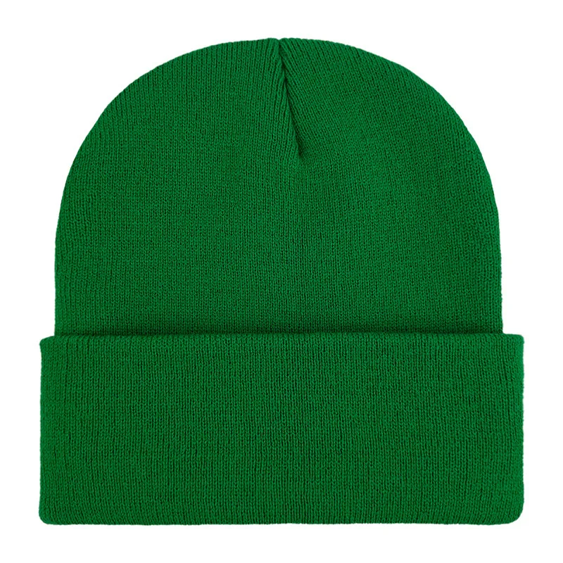 Angepasst Gedruckt Logo Männer Warm Halten Bördeln Kalte Hüte Frauen Outdoor-Mode Vielseitig Einfarbig Einfache Gestrickte Kappen – Detail 25