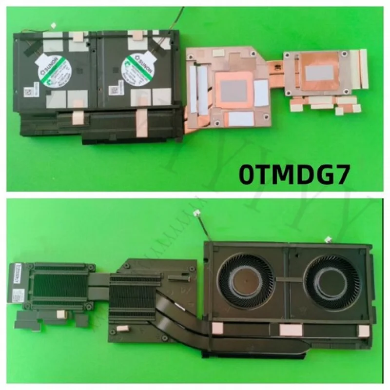 

Q+ Original for Dell Precision M7780 COOLING FAN HEATSINK TMDG7 0TMDG7
