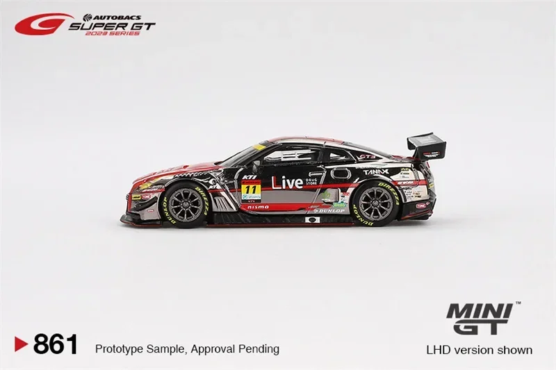 (Pre-order) Blister box - MINI GT 1:64 GT-R NISMO GT3 #11 