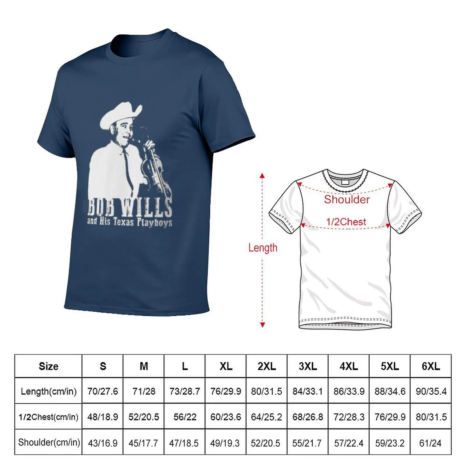 Bob Stencil Fit Slim - White Wills The T-Shirt Festival Party Tee Top