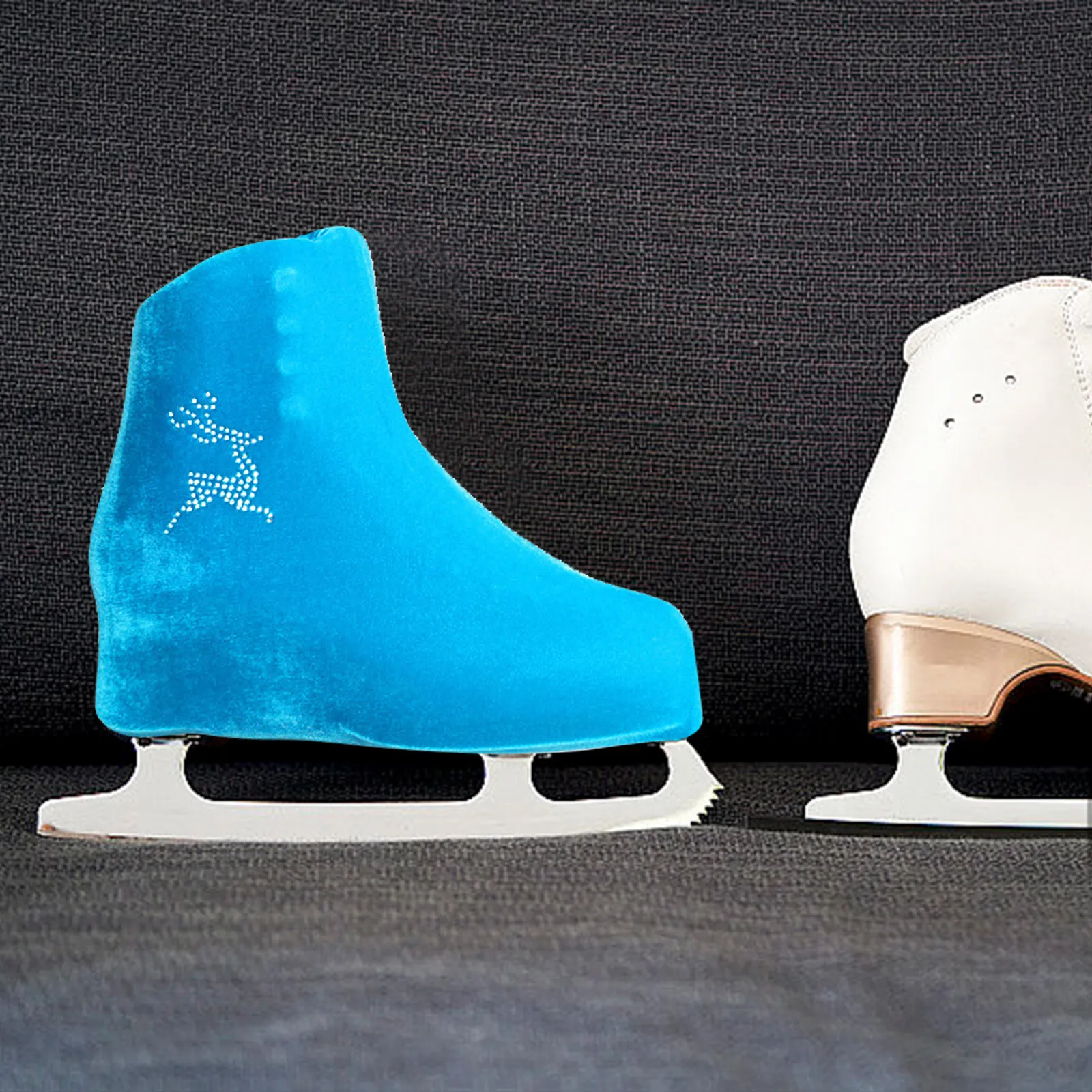 

1Pair Premium Skate Boot Covers for Hockey Skates Elastic Wear-Resistant Protective Sleeve Cover Reusable Indoor